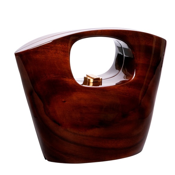 ROSÍO wooden twiggy handbag - Picture 3 of 7